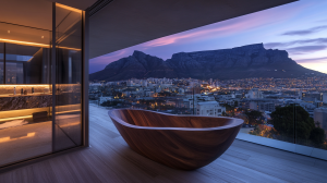 Bernini wood bathtub