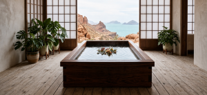 Vista (View) Wood Bathtub