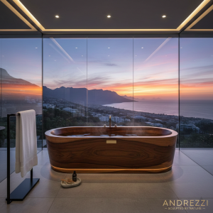 Orizzonte Wood Bathtub