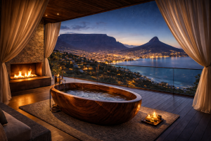 Solare (Solar) wood bathtub